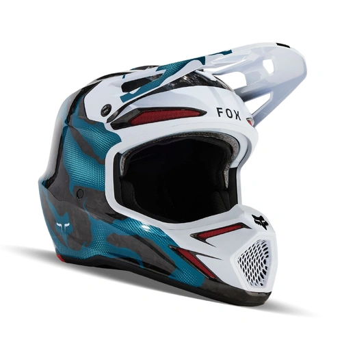 Fox 2024 V3 RS Withered Helmet - Multi - L - SKU:FO31363922L