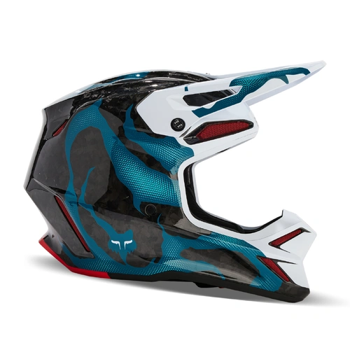 Fox V3 Rs Withered Helmet - Multi - XS - SKU:FO31363922XS