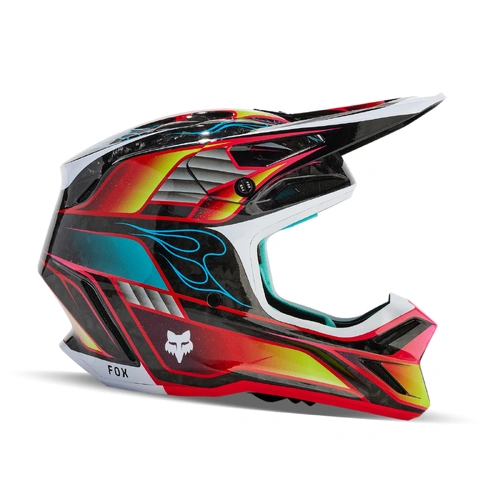 Fox V3 Rs Viewpoint Helmet - Multi - XS - SKU:FO31364922XS