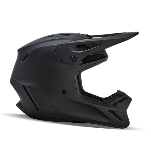Fox V3 Solid Helmet - Matte Black
