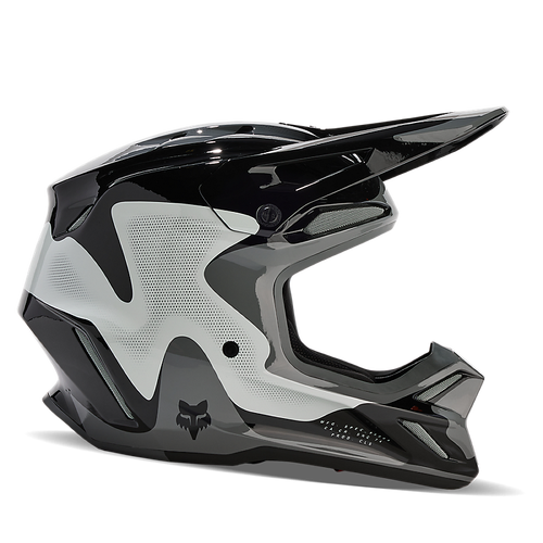 Fox V3 Revise Helmet - Black/Grey