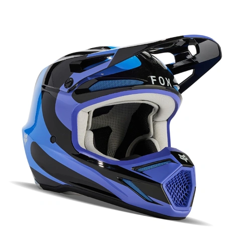 Fox 2024 V3 Magnetic Helmet - Black - L - SKU:FO31367001L