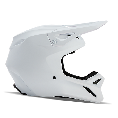 Fox V1 Solid Helmet - Matte White
