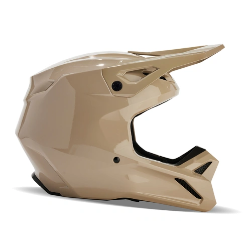 Fox V1 Solid Helmet - Taupe - XS - SKU:FO31369235XS