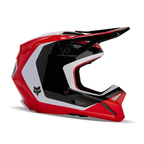 Fox V1 Nitro Helmet - Fluro Red - 2XL - SKU:FO313701102X