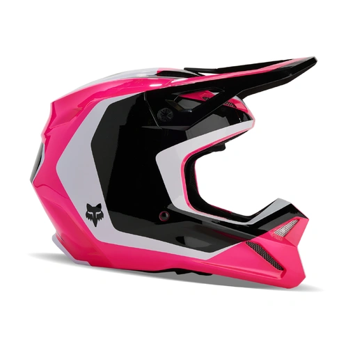 Fox V1 Nitro Helmet - Black/Pink - 2XL - SKU:FO313702852X