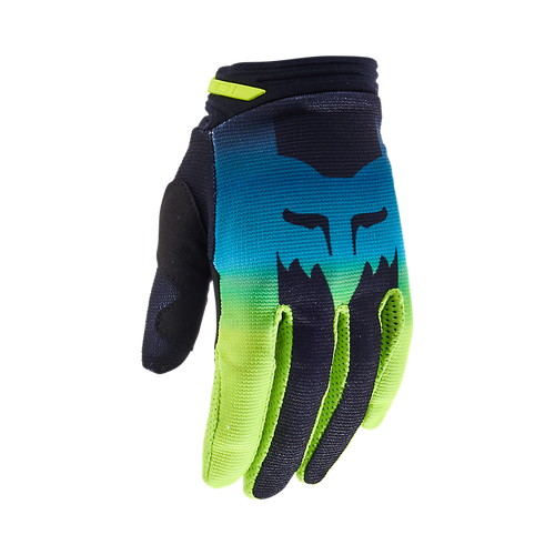 Fox Womens 180 Flora Womens MX Glove - Black/Yellow