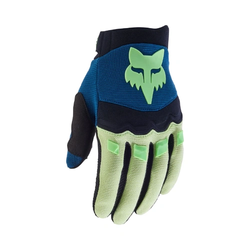 Fox 2024 Youth Dirtpaw Gloves - Blue - S - SKU:FO31389551S