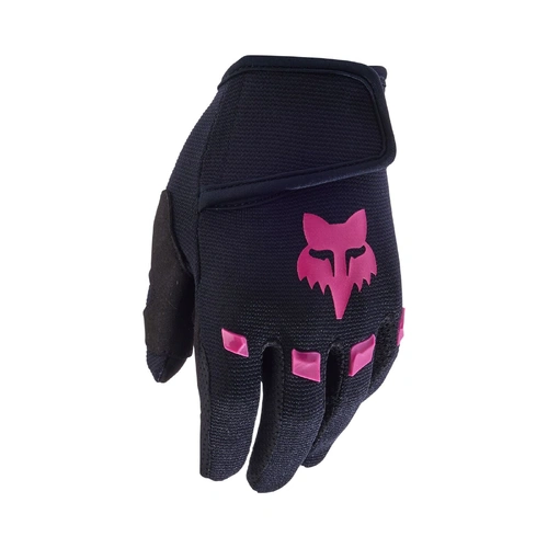 Fox Kids Dirtpaw Glove - Black/Pink - M - SKU:FO31390285M