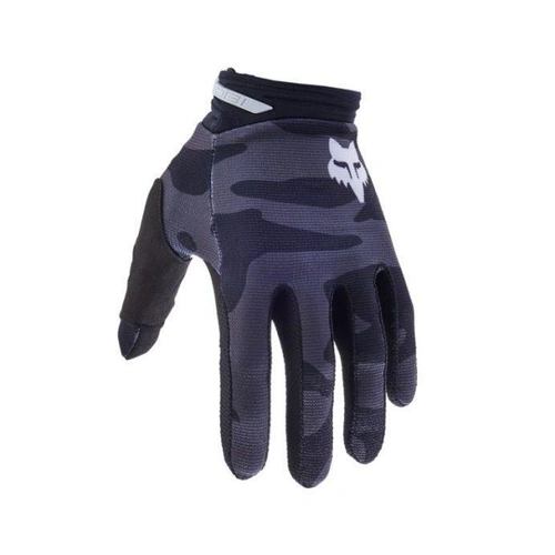Fox Youth 180 Bnkr Glove - Black Camo - L - SKU:FO31391247L