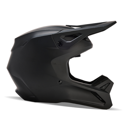 Fox Youth V1 Matte Black Helmet - Matte Black