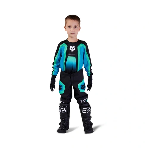 Fox 2024 Kids 180 Ballast Pants - Black/Blue - K5 - SKU:FO314160135
