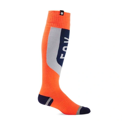 Fox 180 Nitro Sock - Navy/Orange - S - SKU:FO31421425S