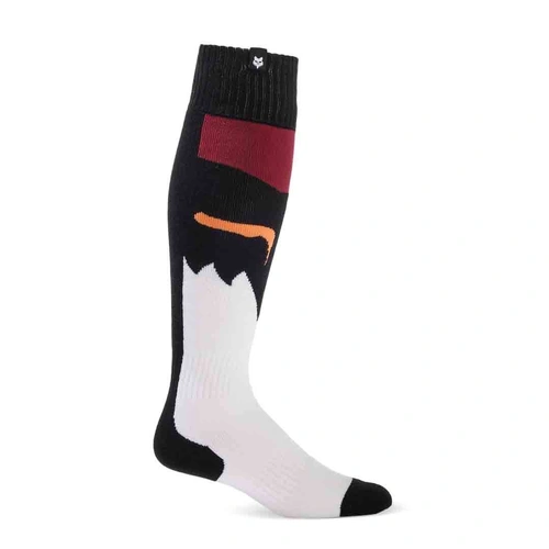 Fox 180 Flora Sock - Black/White - S - SKU:FO31423018S