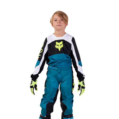 Fox Youth 180 Nitro Jersey - Maui Blue