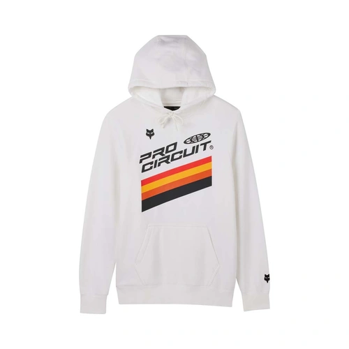Fox Pro Circuit Pull Over Fleece - White - XL - SKU:FO31598008XL