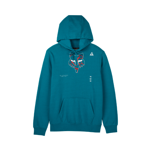 Fox Withered Pull Over Fleece - Maui Blue - L - SKU:FO31599551L