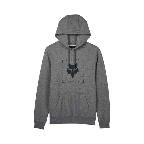 Fox Boxed Future Pull Over Fleece - Heather Graphite