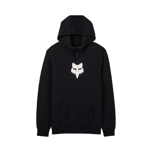 Fox Head Pull Over Fleece - Black