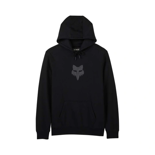 Fox Head Pull Over Fleece - Black/Black