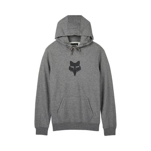 Fox Head Pull Over Fleece - Heather Graphite
