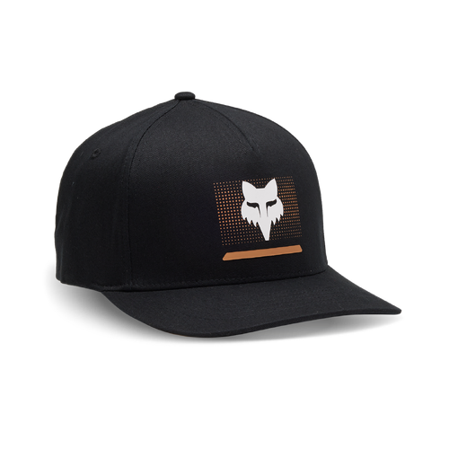 Fox Optical Flexfit Hat - Black - L/XL - SKU:FO31611001LXL