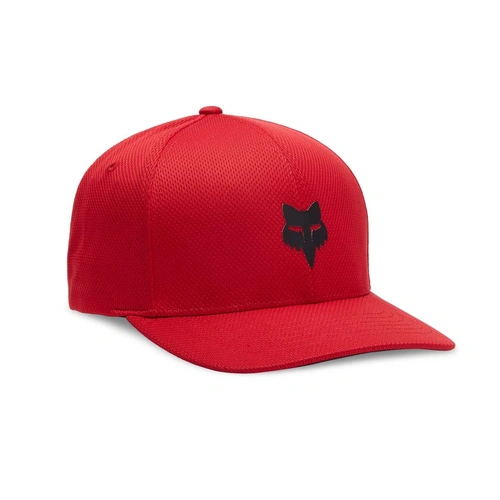 Fox Head Tech Flexfit Hat - Flame Red - L/XL - SKU:FO31620122LXL