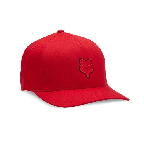 Fox Head Flexfit Hat - Flame Red - L/XL - SKU:FO31622122LXL