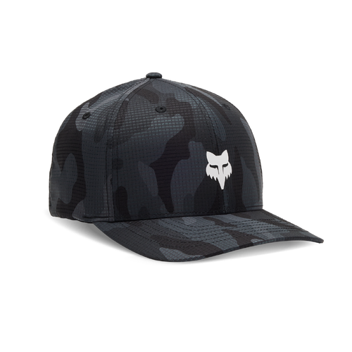 Fox Head Camo Tech Flexfit Hat - Black/Camo