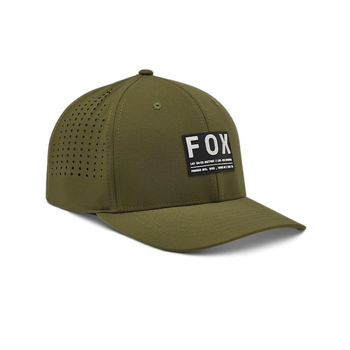 Fox Non Stop Tech Flexfit Hat - Olive Green - L/XL - SKU:FO31624099LXL