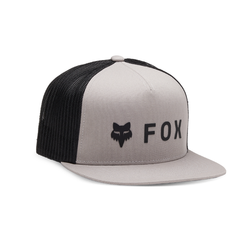 Fox Absolute Mesh Snapback Hat - Steel Grey - OS