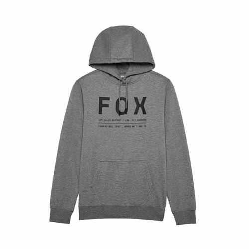 Fox Non Stop Pullover Fleece - Heather Graphite - 2XL - SKU:FO316761852X