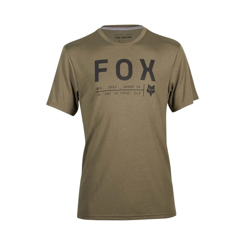 Fox Non Stop SS Tech Tee - Olive Green - 2XL - SKU:FO316880992X