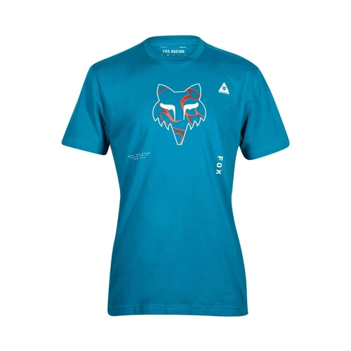 Fox Withered SS Premium Tee - Maui Blue - 2XL - SKU:FO317155512X