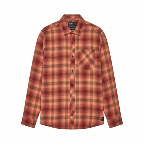 Fox Survivalist Flannel - Rust