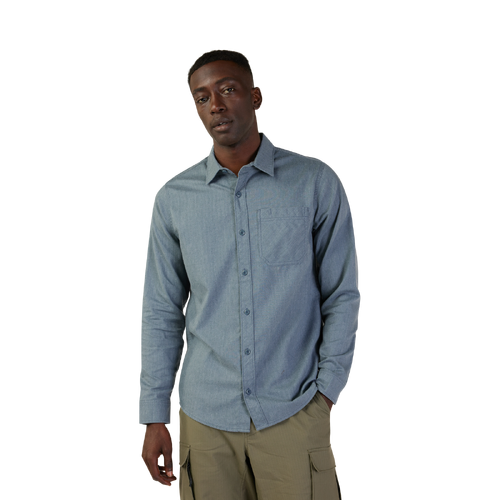 Fox Level Up Woven LS Top - Citadel