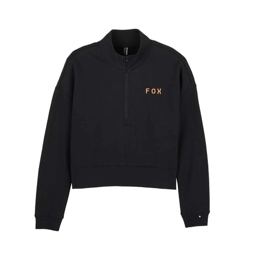 Fox Magnetic Womens Zip Fleece - Black
