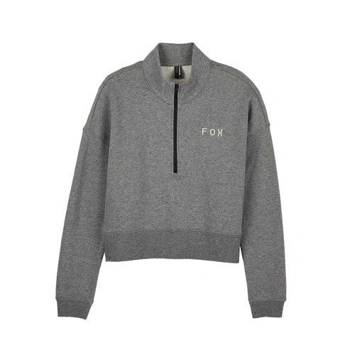 Fox Magnetic Womens Zip Fleece - Heather Graphite