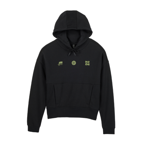 Fox Sensory Womens Pullover Fleece - Black