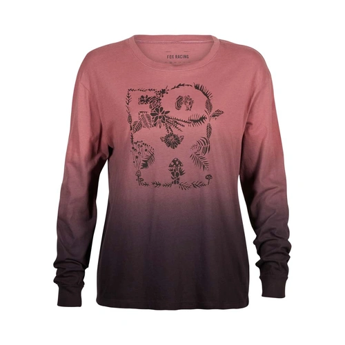 Fox Sensory Dye LS Womens Tee - Crdvn - L - SKU:FO31773528L