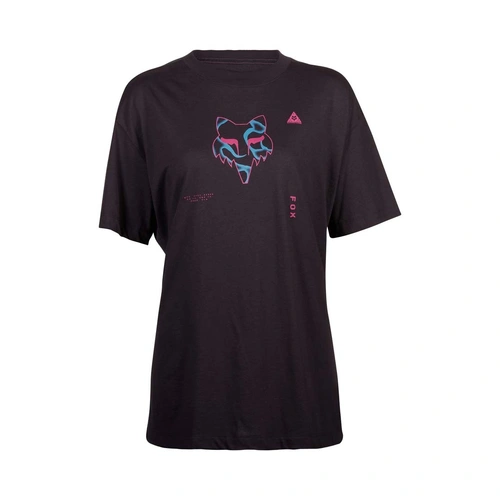 Fox Withered Oversized Womens Tee Short Sleeve - Black