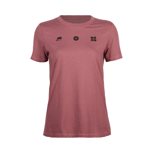 Fox Sensory Womens Tee Short Sleeve - Crdvn