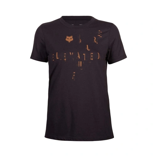 Fox Diffuse Womens Tee Short Sleeve - Black