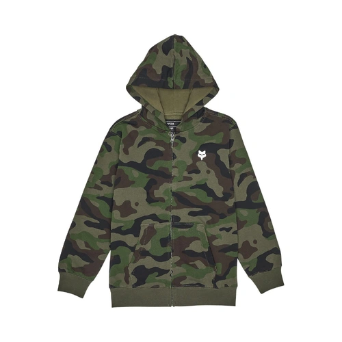 Fox Youth Camo Pack Zip Fleece - Black Camo