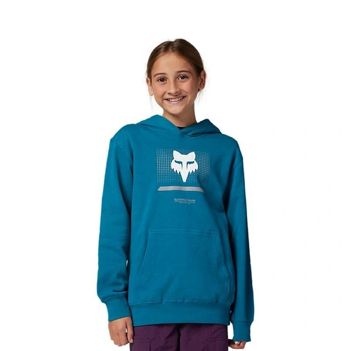 Fox Youth Optical PO Fleece - Maui Blue - L - SKU:FO31798551L