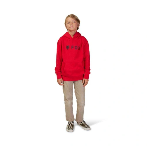 Fox Youth Absolute Pull Over Fleece - Flame Red