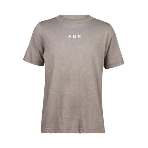 Fox Youth Magnetic SS Tee - Heather Graphite - L - SKU:FO31815185L