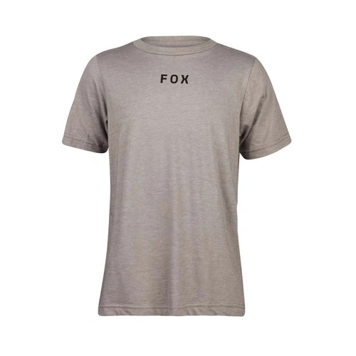 Fox Youth Flora SS Tee - Heather Graphite - L - SKU:FO31817185L