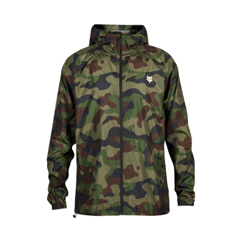 Fox Head Camo Windbreaker - Green/Camo