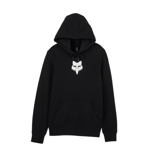 Fox Fox Head Womens Pullover Fleece - Black